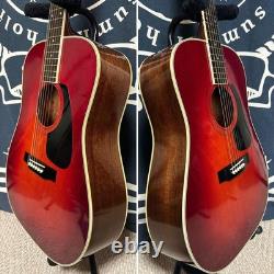 Morris Acoustic Guitar MV-701AW Top Solid Japan Vintage 80's made Used from JPN