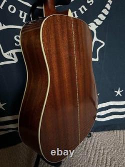 Morris Acoustic Guitar MV-701AW Top Solid Japan Vintage 80's made Used from JPN