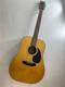 Morris Acoustic Guitar W-15 Japan Vintage 1980's Made Mij Used Cleaned From Jpn