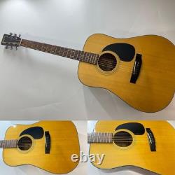 Morris Acoustic Guitar W-15 Japan Vintage 1980's made MIJ Used Cleaned from JPN