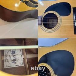 Morris Acoustic Guitar W-15 Japan Vintage 1980's made MIJ Used Cleaned from JPN