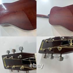 Morris Acoustic Guitar W-15 Japan Vintage 1980's made MIJ Used Cleaned from JPN