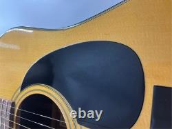 Morris Acoustic Guitar W-15 Japan Vintage 1980's made MIJ Used Cleaned from JPN