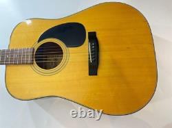 Morris Acoustic Guitar W-15 Japan Vintage 1980's made MIJ Used Cleaned from JPN
