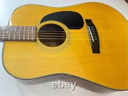 Morris Acoustic Guitar W-15 Japan Vintage 1980's made MIJ Used Cleaned from JPN