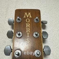 Morris Acoustic Guitar W-35 Dreadnought Japan Vintage 80's made Used from