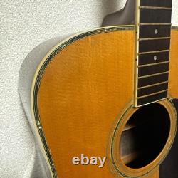 Morris Acoustic Guitar W-35 Dreadnought Japan Vintage 80's made Used from