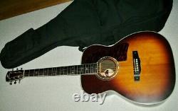 Morris Acoustic guitar F-41W Sunburst color Used goods made in Japan F/S