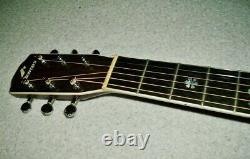 Morris Acoustic guitar F-41W Sunburst color Used goods made in Japan F/S