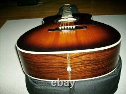 Morris Acoustic guitar F-41W Sunburst color Used goods made in Japan F/S