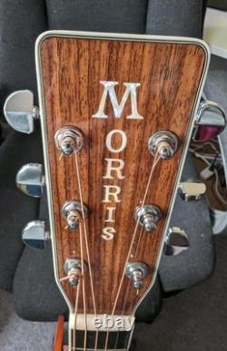 Morris F-101 III Acoustic Guitar Made in Japan used good condition from Japan