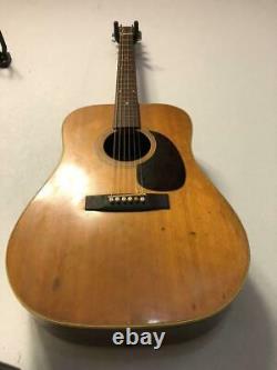 Morris W-20 Acoustic Guitar Made in 1974