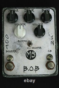 Ms B. O. Booster & Distortion Guitar Effects Pedal An Awesome Hand Made Stomp Box