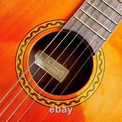 Mysterious ancient Paul Beuscher vintage guitar made in 1950s! Read the full ad