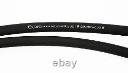 NEW Ex-pro Acoustic Guitar Bass Cable SOUND WOOD 5m/16.4feet SS Made in Japan