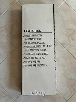 NEW Vintage 1998 Limited Edition Gene Autry 28 Wooden Guitar Made In USA