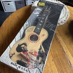NEW Vintage 1998 Limited Edition Gene Autry 28 Wooden Guitar Made In USA