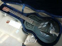 National NRP B steel body Tricone 12 fret resonator guitar made USA in 2013