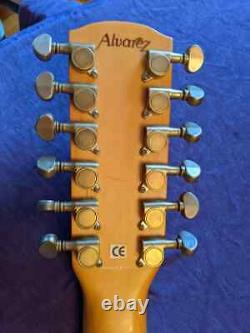 Nice Alvaez 12 String, Fac. Electronics low action plays well Made in Korea VGC