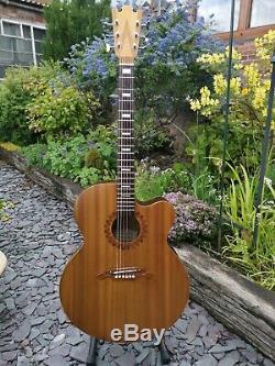 Norman Wood English Hand Made Guitar From 1976 No Reserve Free Postage