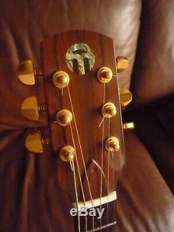 Northworthy Tideswell hand built guitar made by Alan Marshall Derbyshire