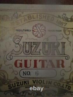Old Guitar Concert Guitar Made In Japan Suzuki