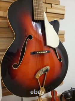 Old Guitar Framus Archtop Made In Germany