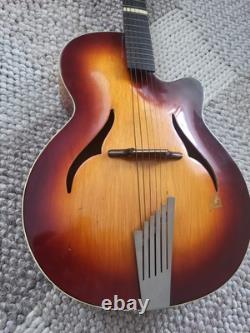 Old Guitar Framus Archtop Made In Germany