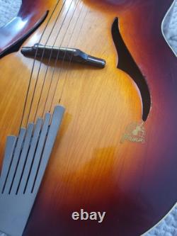 Old Guitar Framus Archtop Made In Germany