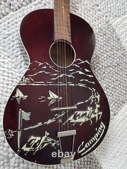 Old Guitar Framus Camping Made IN Germany