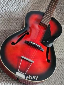 Old Guitar Framus Studio Made In Germany Archtop