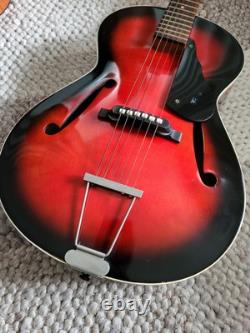 Old Guitar Framus Studio Made In Germany Archtop