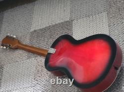 Old Guitar Framus Studio Made In Germany Archtop
