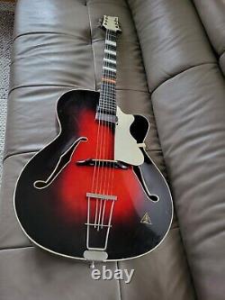 Old Guitar Helmut Hanika 1950-1960 Made IN Germany With Pickup