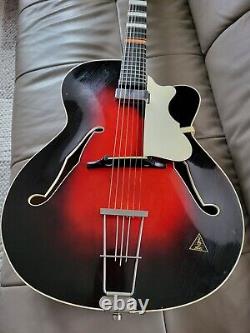 Old Guitar Helmut Hanika 1950-1960 Made IN Germany With Pickup