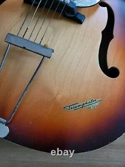 Old Guitar Klira Triumphator Made In Germany