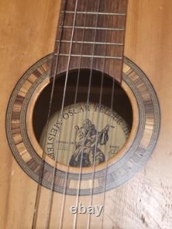 Old Guitar Oscar Plate from 1978 Made in Germany