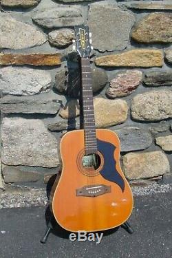 Original Vintage Made In Italy Eko Ranger 6 Acoustic Guitar! Plays Great