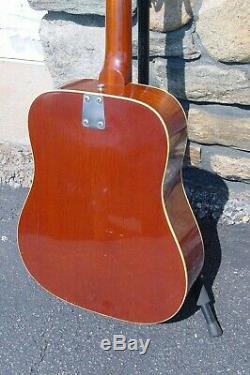 Original Vintage Made In Italy Eko Ranger 6 Acoustic Guitar! Plays Great