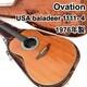 Ovation 1111-4 Balladeer Acoustic Guitar 1976 Usa Made Vintage Used