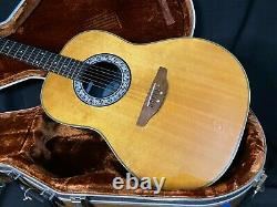 Ovation 1139 Vintage Acoustic Guitar 1982 USA Made Natural MINT Condition
