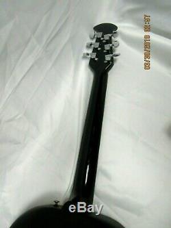 Ovation Acoustic Guitar Black USA Model# 1112 made in USA USA original Hard Case