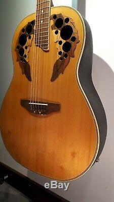 Ovation CC267 electro (not semi!) deep bowl back acoustic guitar Made in Korea