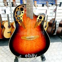 Ovation Celebrity CS257 Korean-made Shallow Bowl-back Electro Acoustic Guitar