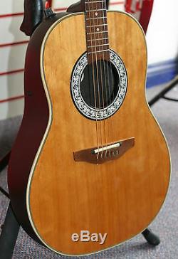 Ovation Ultra Series 1512 USA Made Fantastic Sounding Electro Acoustic Guitar