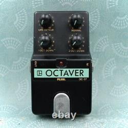 PEARL OC-07 Octaver Made in Japan Vintage Octave Guitar Effect Pedal 005920