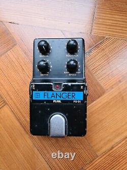 Pearl Flanger Pedal Vintage FG-01 Analogue Made in Japan