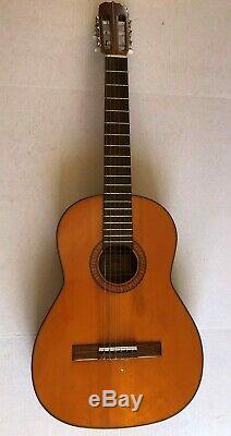 RARE! VTG 1975-1977 S. Yairi Hand Made Model 300 NAGOYA Japan AD ACOUSTIC GUITAR