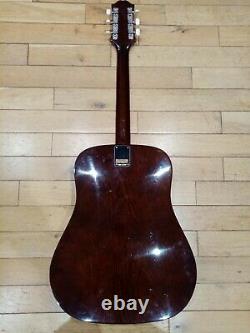 Rare 70s MIJ Epiphone Acoustic Guitar, made in Japan, lovely neck, perfect action