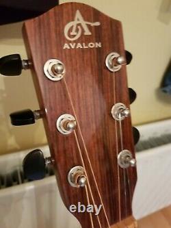 Rare Avalon Silver Series Acoustic guitar Korean made